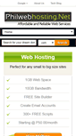 Mobile Screenshot of philwebhosting.net